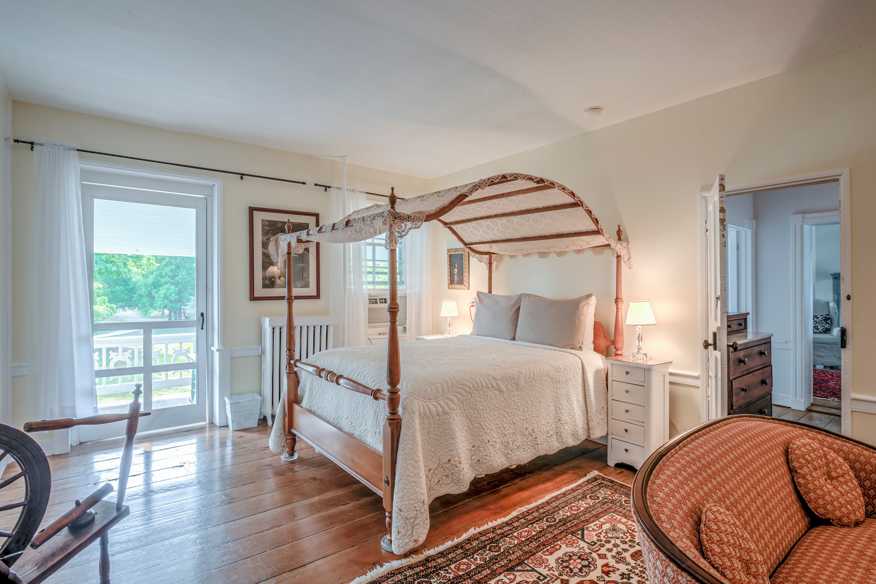 Peach room brighter than bright