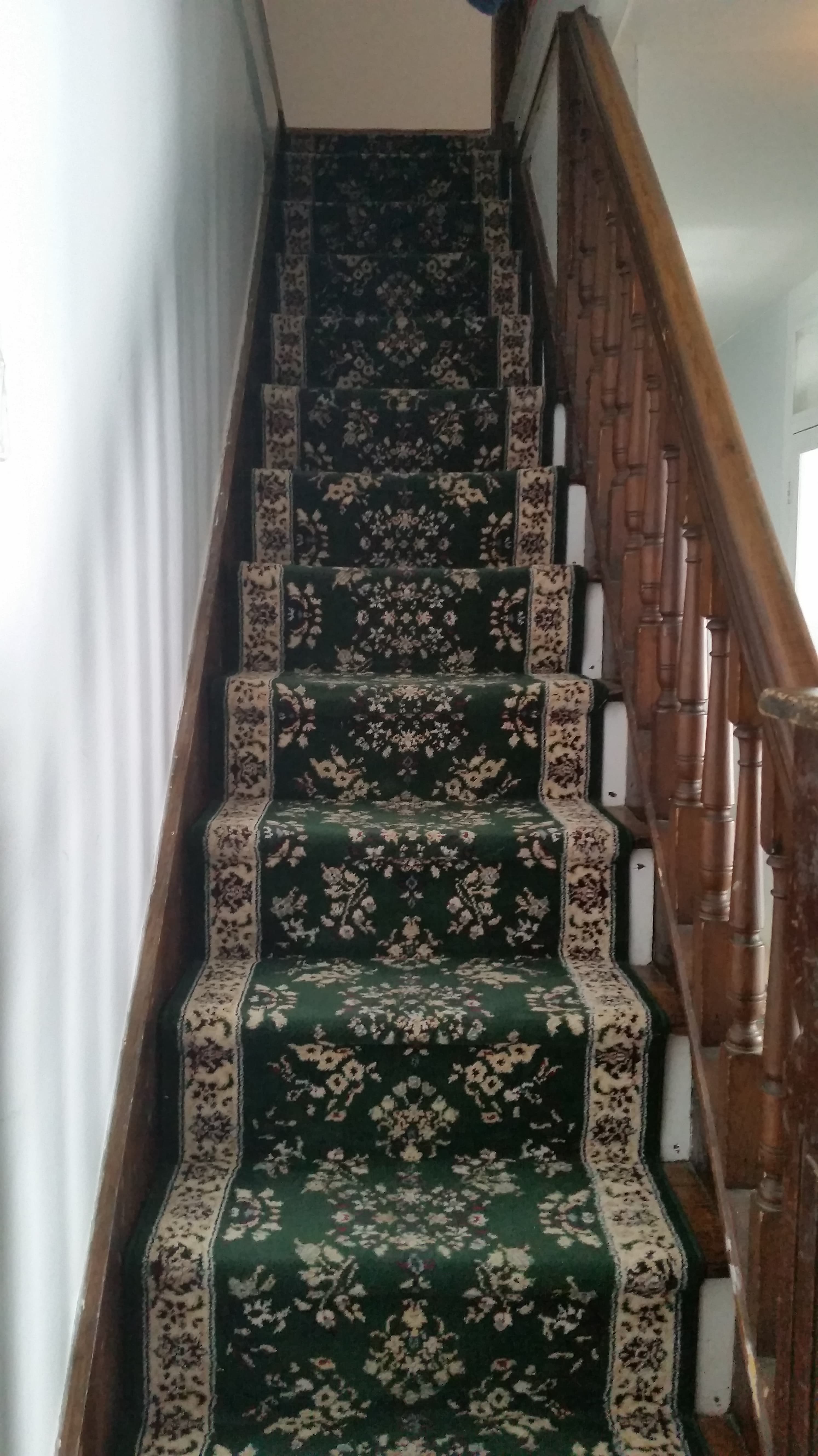 Stairs down from Rose room to 2nd floor