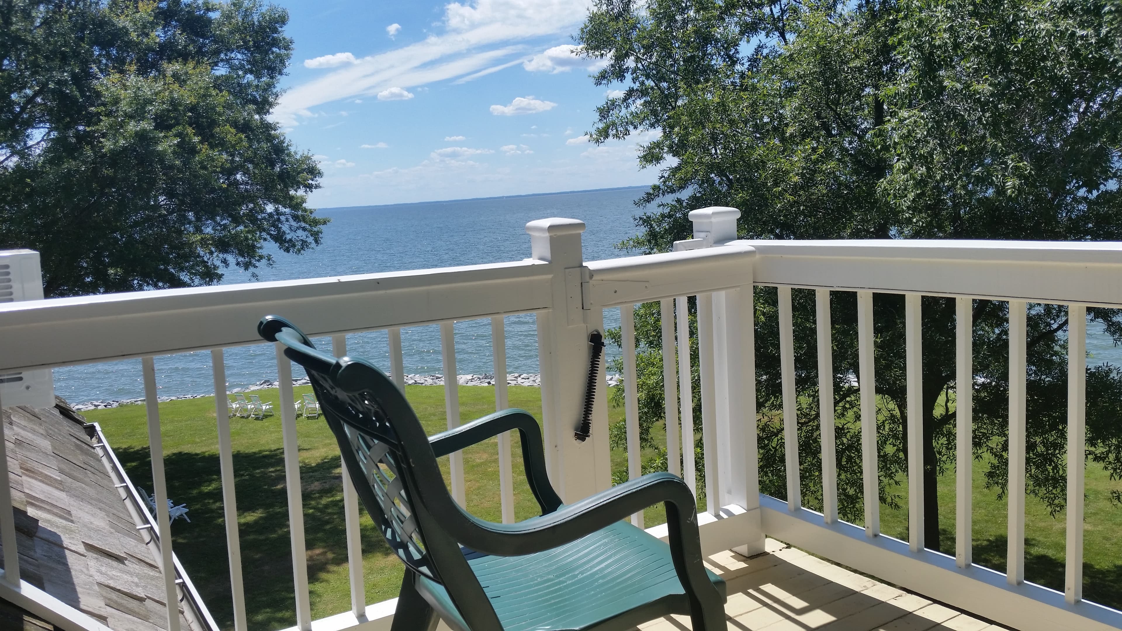 Shared porch
